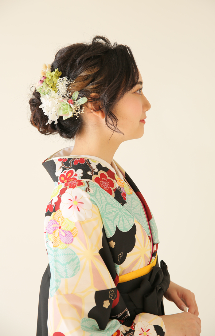 卒業袴髪飾りkami001(宅配レンタル）