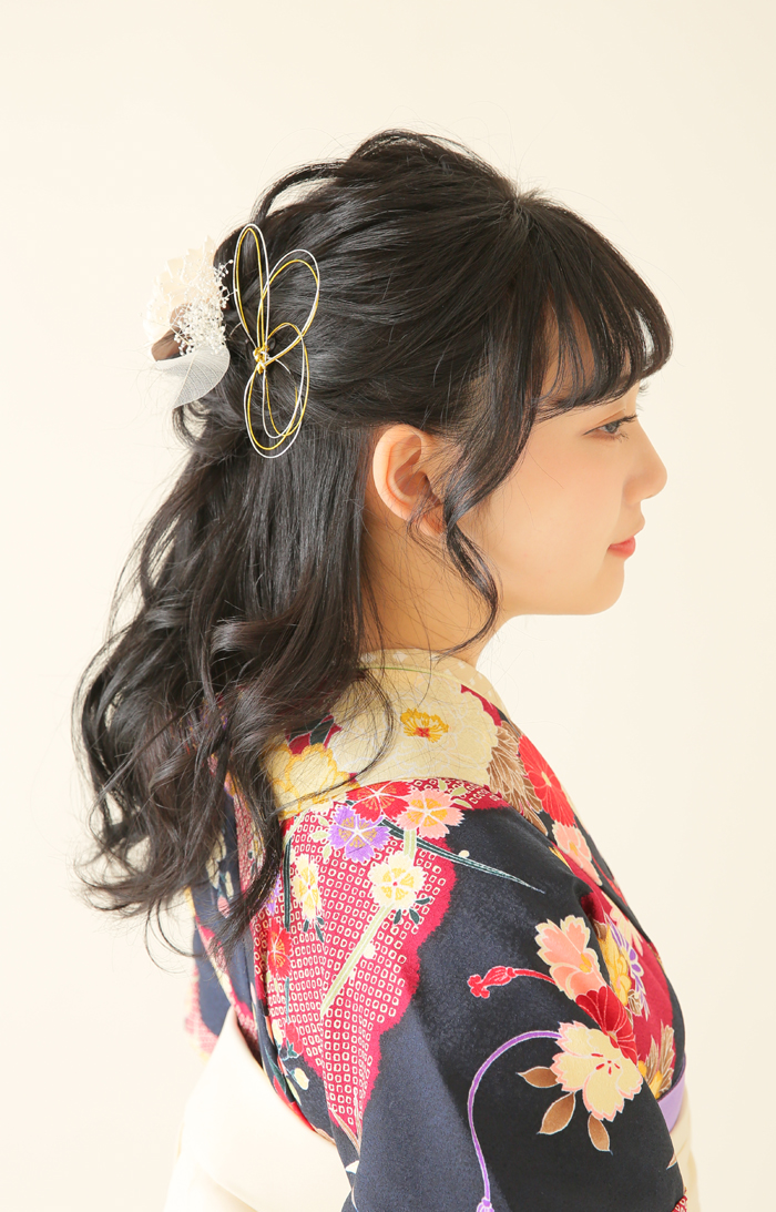 卒業袴髪飾りkami007(宅配レンタル）