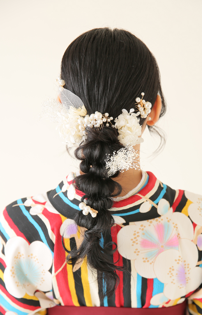 卒業袴髪飾りkami011(宅配レンタル）